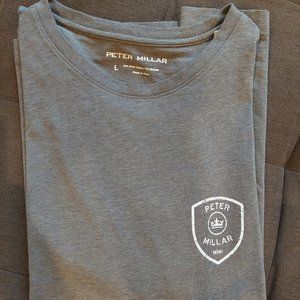 Peter Millar gray t-shirt